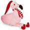 Bearington Pluma The Festive Flamingo Stuffed Animal, Christmas Flamingo, 8.5 Inch Flamingo Christmas Decoration, Ideal Holiday Stuffed Animal Gift for Toddlers, Kids & Teens, For Ages 3-14
